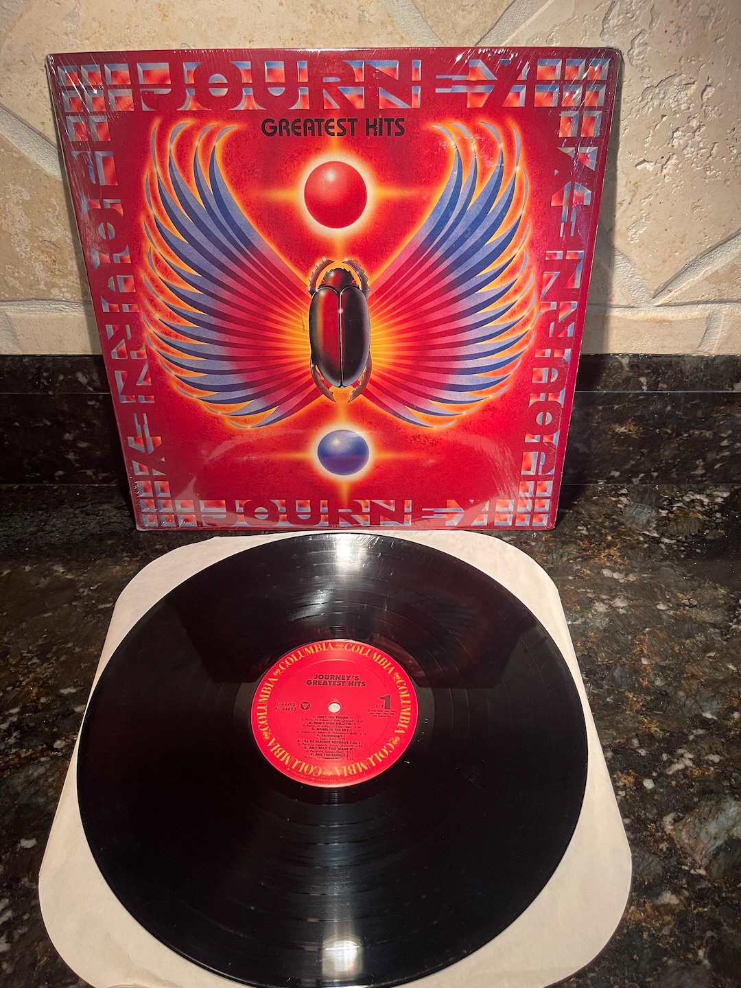 Journey "greatest Hits" Vinyl Record LP Near Mint Shrink OOP 1988 ...