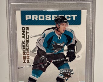 2006 Bap In The Game #151 Joe Pavelski Hero. & Pros. ROOKIE PSA 10
