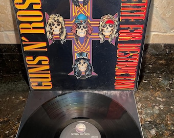 "Guns N Roses ""Appetite for Destruction"" - nahezu neuwertiger Shrink Vintage 1987 - Vinyl-LP - Slash Axel Rose Duff Steven Adler" Versandkostenfrei."