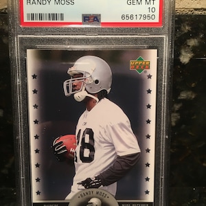 2005 Upper Deck Legends Randy Moss PSA 10 - Graded Encased Rare