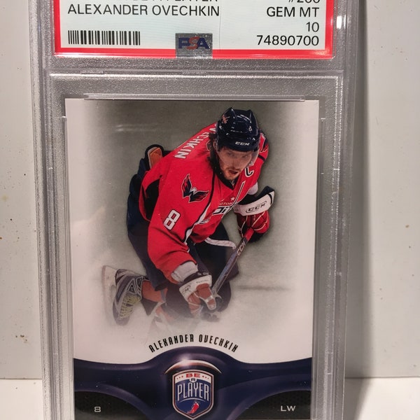 2009 BAP Be A Player Alex Ovechkin PSA 10 - Graded Encased