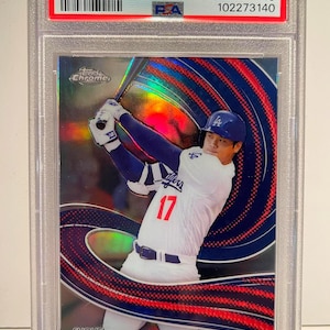 2024 Topps Chrome Shohei Ohtani Strokes PSA 10 Gem Mint MVP Dodgers Refractor#S2