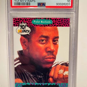 1991 Proset Musiccards Yo! MTV Raps #82 Tone Loc! PSA 10 -- Yo MTV Raps - Graded Encased - Rookie card!