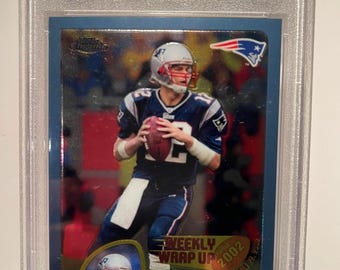 Tom Brady 2003 Topps Chrome #148 PSA 10 New England Patriots