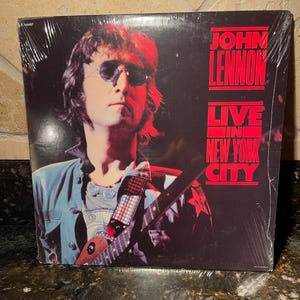 John Lennon &quot;Live in New York City&quot;  Vinyl LP Record Sealed Vintage NOS - Free Shipping
