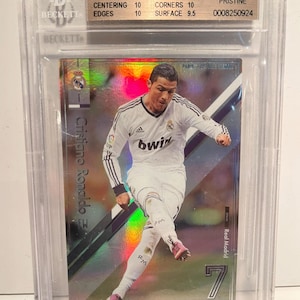 Psa 10 Cristiano Ronaldo Card - Etsy