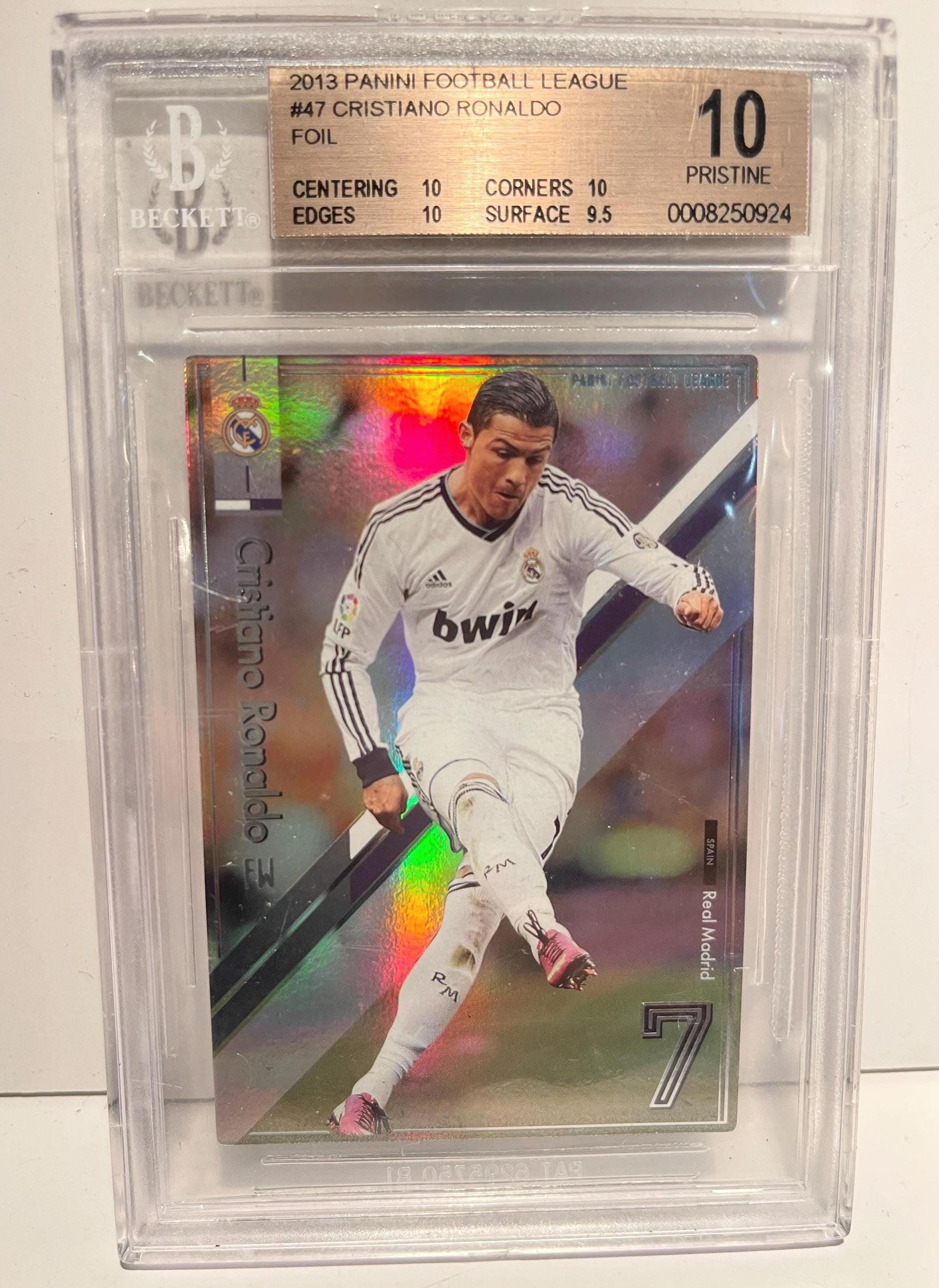 Psa 10 Cristiano Ronaldo Card - Etsy