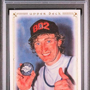 2008 Upper Deck Masterpieces Wayne Gretzky #78 PSA 10 Graded Encased
