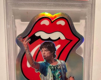 2025 Prizm Rolling Stones Hot Licks Die-cut Silver Prizm Mick