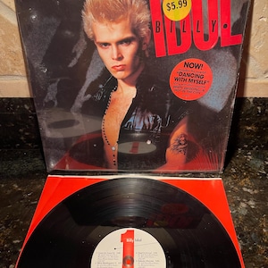 Billy Idol &quot;Self Titled Debut&quot; Vintage Vinyl Record Shrink Hype Sticker 1983 Near Mint - Free Shipping