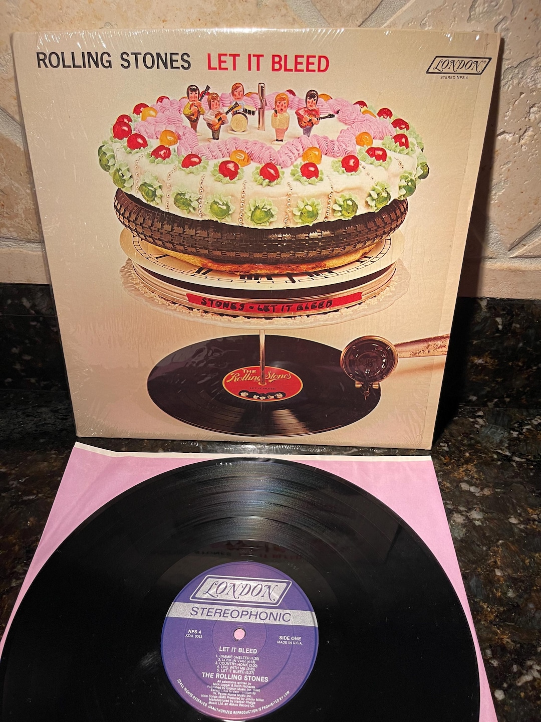 ローリング・ストーンズ　LET IT BLEED　レコード Rolling Stones 