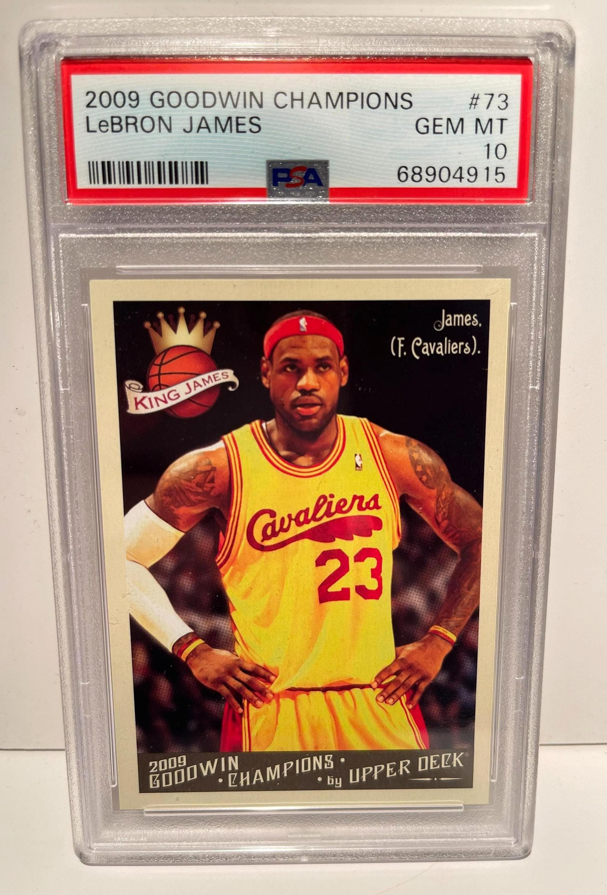 Lebron James 2009 Goodwin Champions #73 PSA 10 