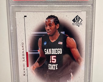 Kawhi leonard autographed card - Etsy 日本
