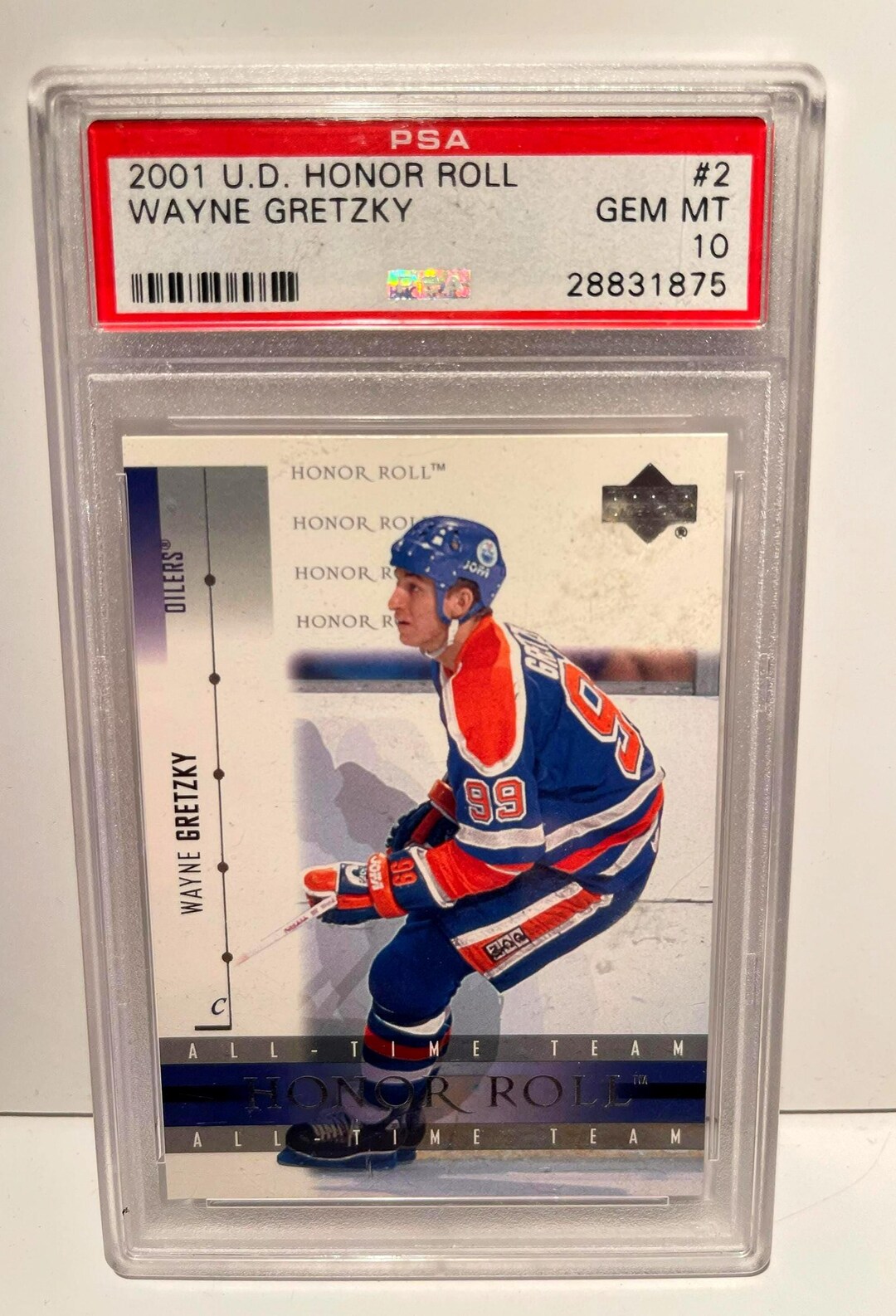 その他 2001 Wayne Gretzky JERSEY CARD My favorite card I pulled as a kid 20 odd years ago. Playoff