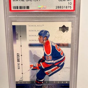 Wayne Gretzky 2001 Upper Deck Honor Roll #2 PSA 10 Gem Mint Edmonton Oilers Graded Encased