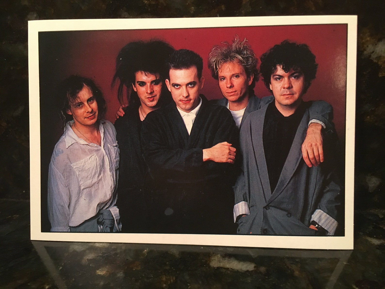 The Cure & Robert Smith 1987 Panini Smash Hits Oversized Etsy