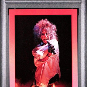 1991 Brockum Rockcards Alice Cooper #110 PSA 9 Graded Encased