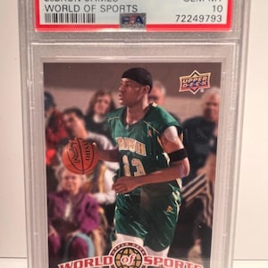 LeBron James 2010 Upper Deck World of Sports Gem Mint - Encased Graded Authenticated