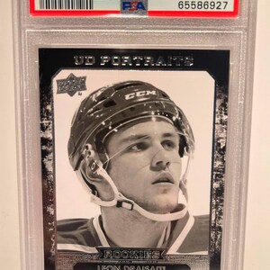 2014 Upper Deck Portraits Leon Draisaitl Rookie Card Edmonton PSA 10 Gem Mint Rare