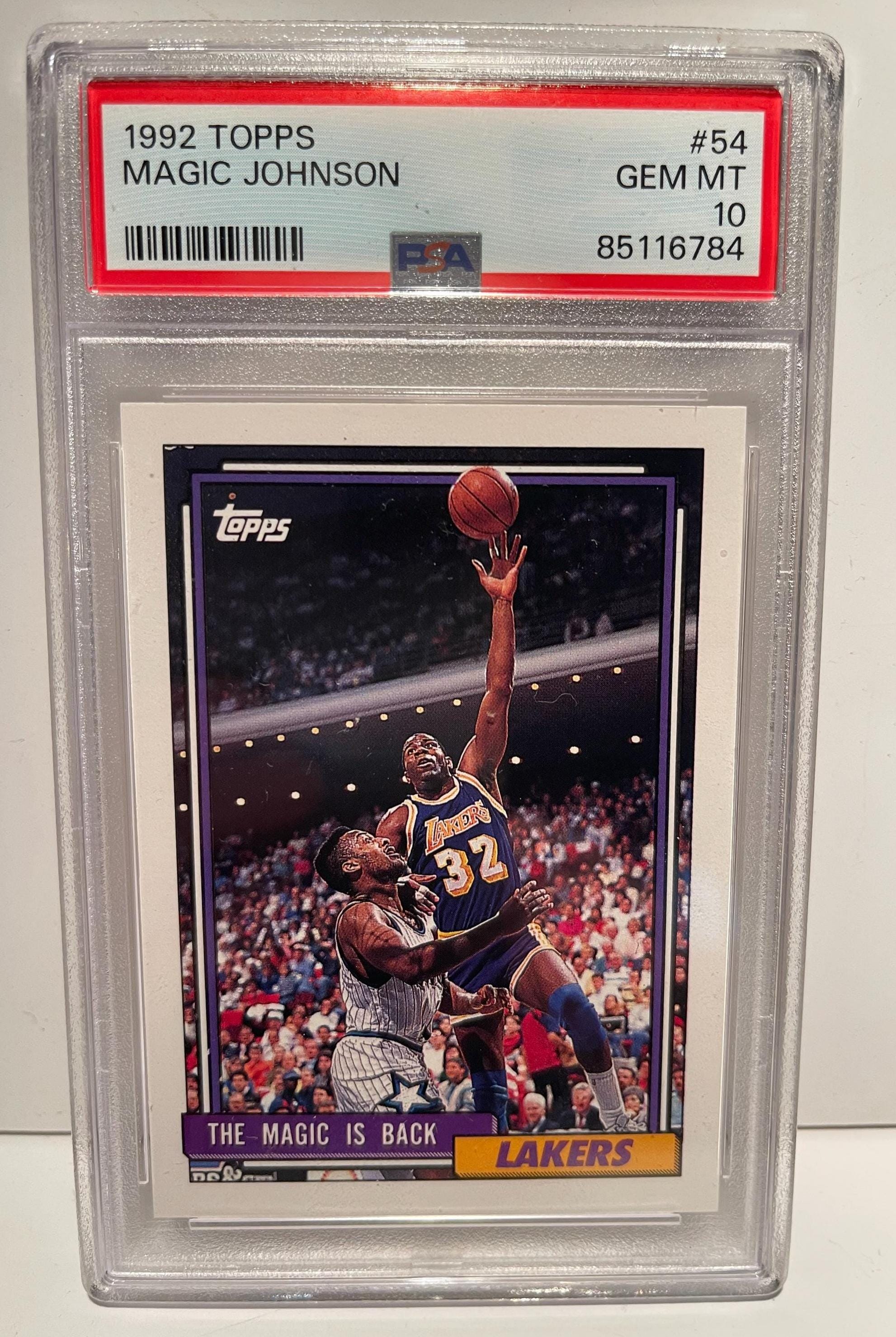 Magic Johnson 1992 Topps 