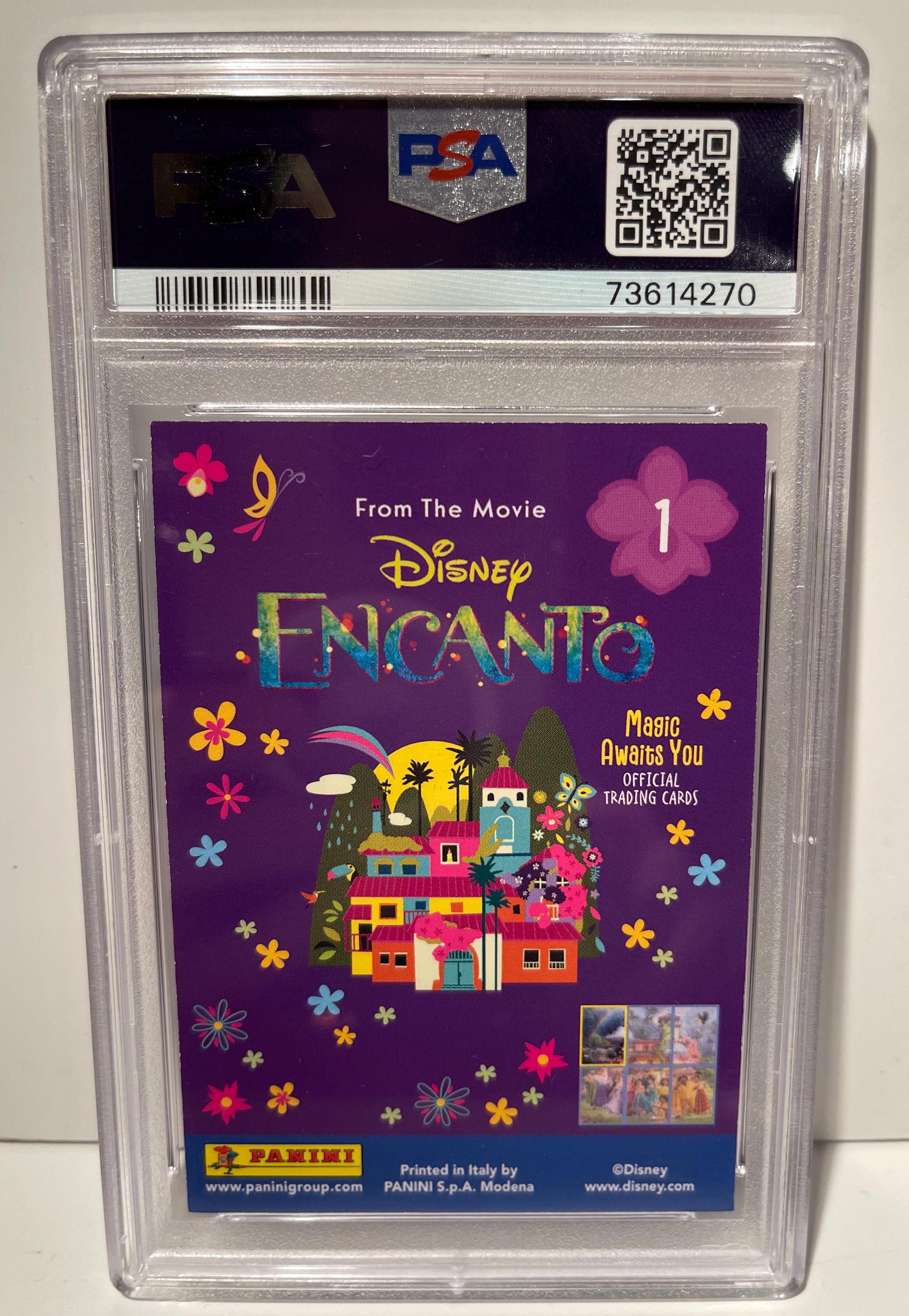 Disney EPOCH Encanto トレーディングカード 02/10 Disney Encanto Family Madrigal FIRST CARD! PSA 10 Gem Mint 1st