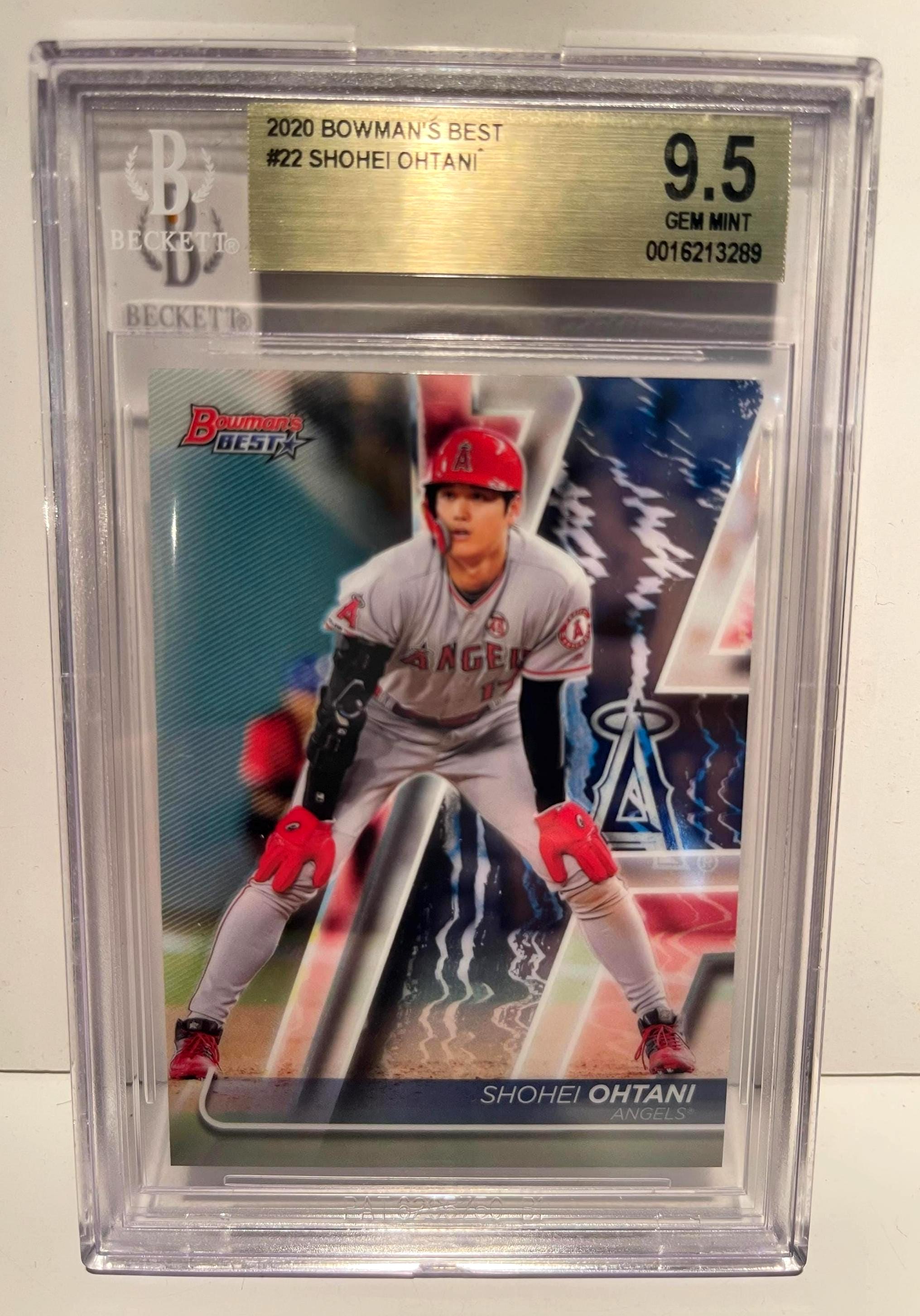 2020 Bowmans Best #22 SHOHEI OHTANI Beckett BGS 9.5 - Etsy