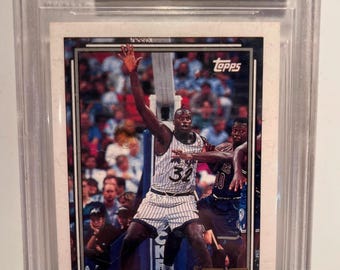 Shaquille O'neal Rookie Card 1992 Topps Gem Mint Beckett BGS 9.5