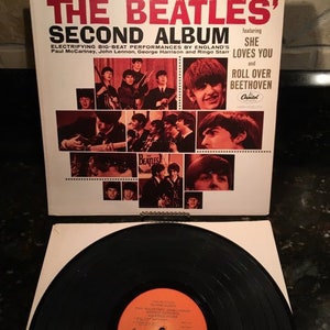 The Beatles Second Album - VG++ beautiful - Vintage Vinyl LP Record - Free Shipping!