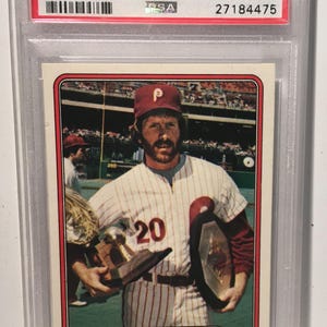 1982 Fleer  - Mike Schmidt Home Run King Philadelphia Phillies PSA 10 - Graded/Encased & Authenticated Philadelphia Phillies