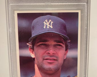 1984 Donruss Don Mattingly PSA 8 Rookie Card #248 Yankees Legend - Graded Encased