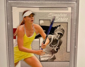 2005 Ace Authentic Signature Series #4 Maria Sharapova Rookie Card RC PSA 9 Graded Authenticated