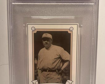 Babe Ruth 1992 Sports Cards News Old Time Tobacco 55 H/C PSA 10 Yankees Legend