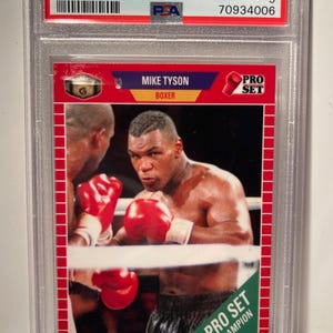 2021 Leaf Pro Set #PS14 Mike Tyson PSA 9 - Graded Encased