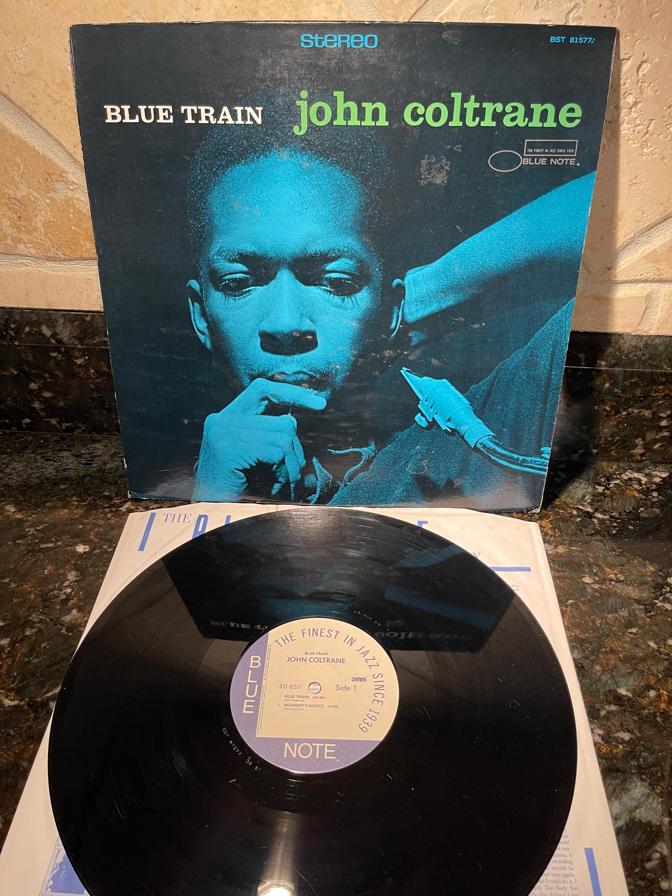 John Coltrane Blue Train LP Blue Note - Vintage Vinyl Record LP