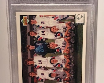 1994 Upper Deck World Cup Soccer USA US Womens National Team Card