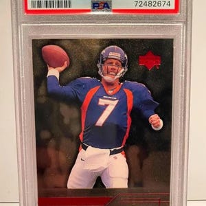 1999 Upper Deck John Elway Quarterback Class PSA 10 Gem Mint Graded
