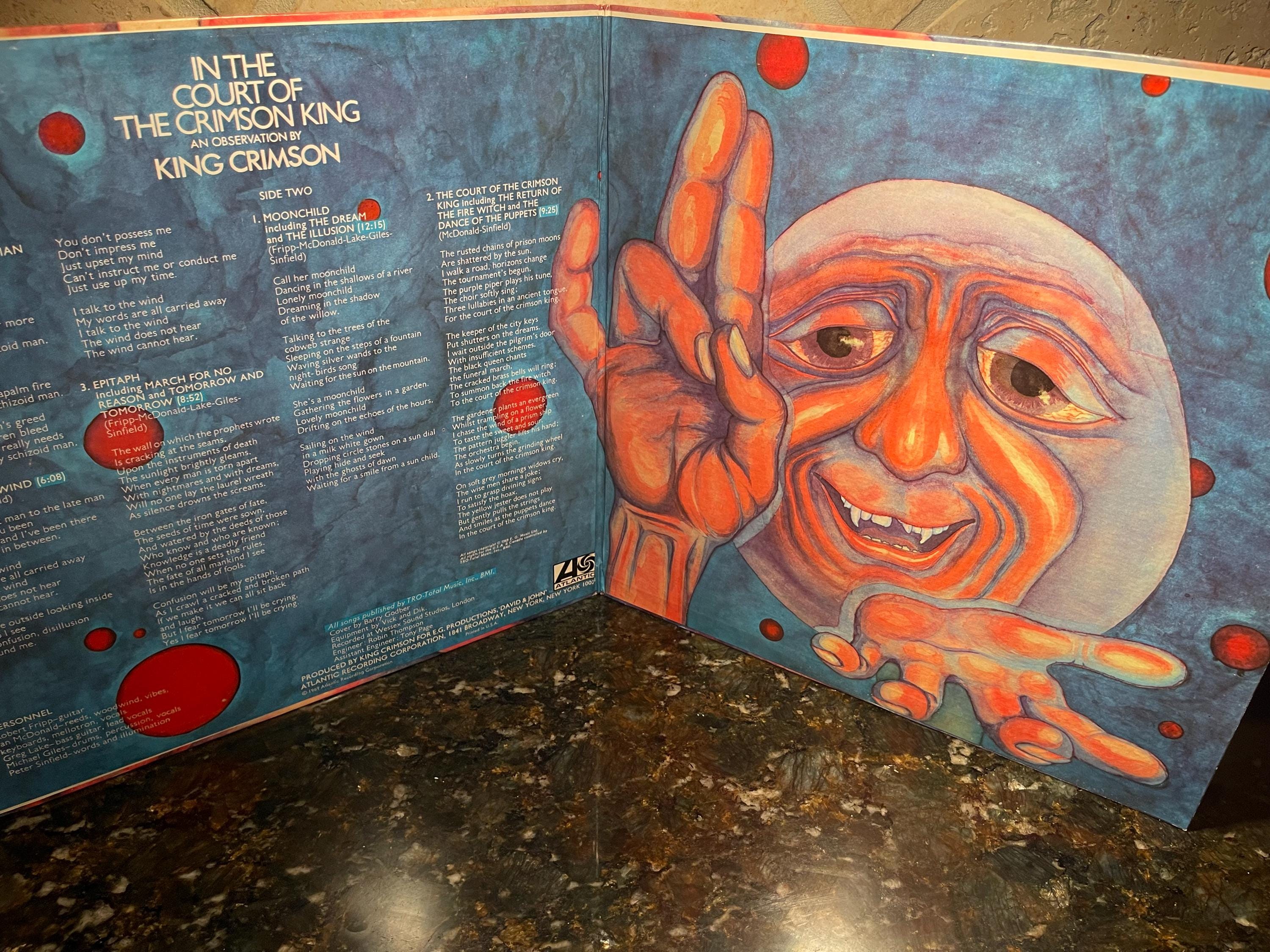 King Crimson - in the Court of King Crimson - VG+ LP Vinyl Record