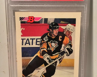 1992 Bowman Mario Lemieux PSA 10 - Graded Encased