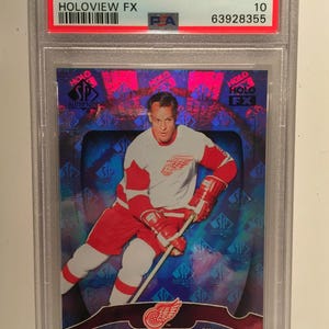 Gordie Howe 2009 Upper Deck Holoview FX- PSA 10 - Rare Graded Encased