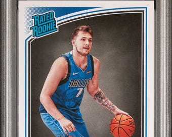 2018 Donruss Optic Luka Doncic Rookie Card, PSA 10!!! Wow!!! - Etsy