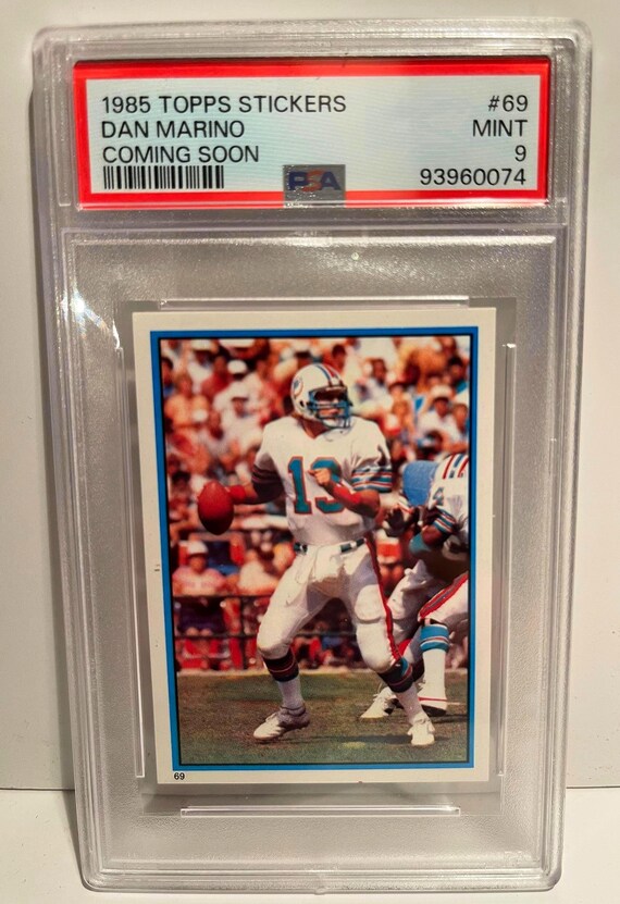 rare dan marino cards 1989, Marino, 