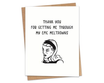 Meltdowns Greeting Card