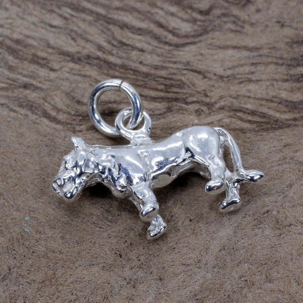 Silver Lioness Charm for her bracelet,Strong Woman gift for her, 925 Sterling Silver Full Body Lioness Gift for girl,Lion of Judah Jewelry