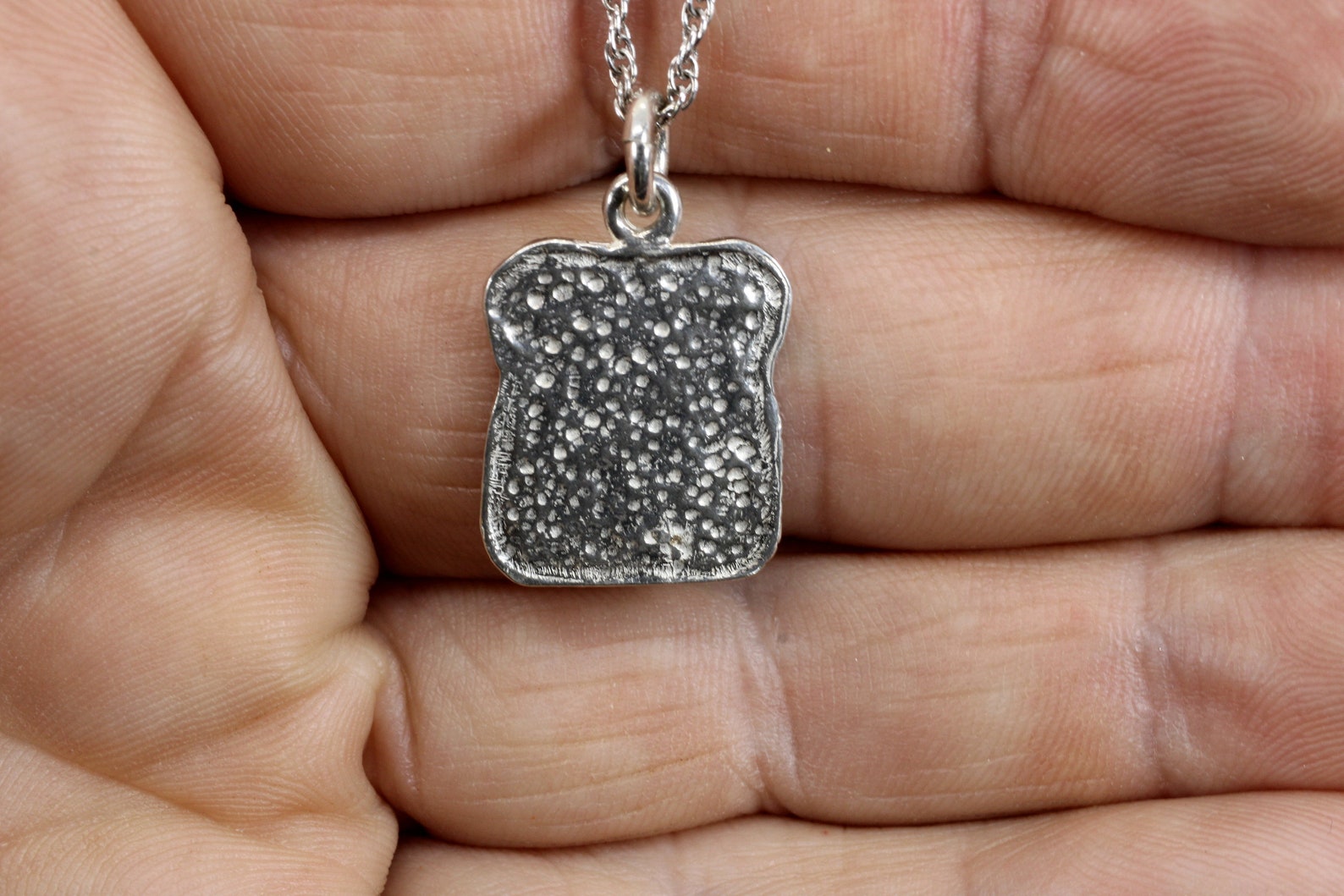 Slice of Bread Necklace or Charm for Her Baking or Cooking Etsy