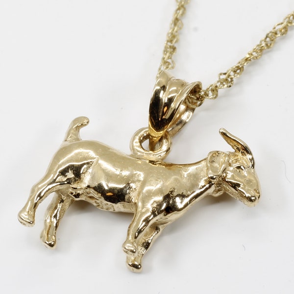 •GOAT MISCHIEF• stainless steel necklace (17” or 20” long)