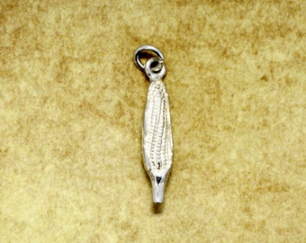 Corn charm, 925 Sterling Silver Corn charm