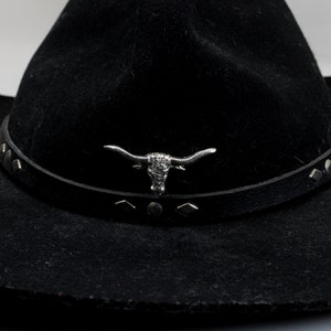 Longhorn Hat Pin For Him, Mens Silver Texas Longhorns Head Hatpin, Gift for Texas Football Fan, Steers Logo Pin for girl or boy