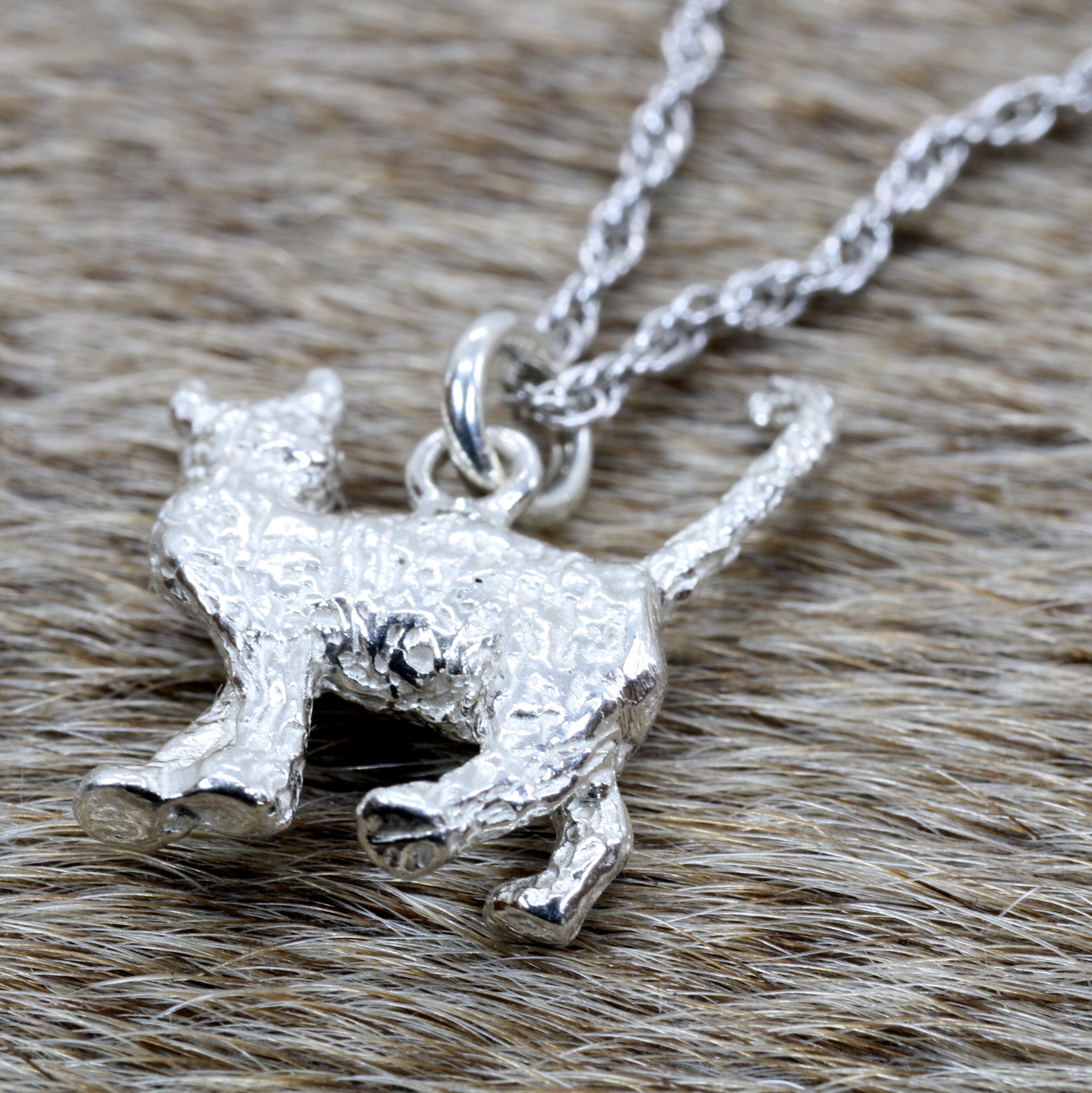 Collana A Zampa Di Gatto In Oro Rosa - Passione Gatto
