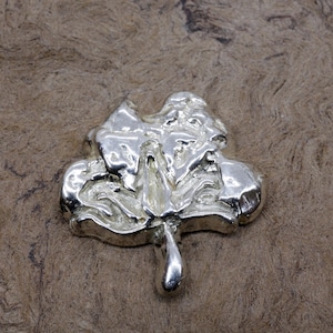Cotton Boll Tie Tack or Lapel Pin with 925 Sterling Silver Cotton Boll for him,  gift for him or her, Mens Cotton Farmer Gift