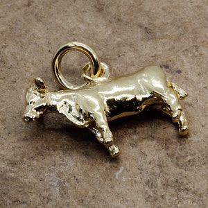 Heifer CHARM per lei, Fascino d'oro per allevatore di bestiame, Premio Mostra Heifer per lei, Regalo cattle rancher